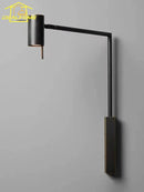 Axyaa Industrial Copper LED Wall Lamp - Luxury Modern Design for Living Room, Bedroom, Study