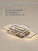 Axyaa Modern Rectangular Hall Lamp for Home, 2025 Bedroom & Living Room Creative Lighting