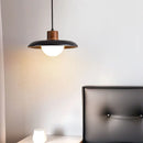 Axyaa Black Hole Stone Flying Saucer Pendant Light