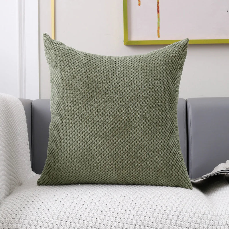 Axyaa Soft Plush Velvet Cushion Cover in Various Colors 45x45