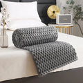 Axyaa Super Soft Flannel Fleece Blanket: Large, Warm Throw for Bed or Sofa