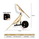 Axyaa Magpie Bird Wall Light - 360° Rotatable Touch Switch LED Wall Sconce