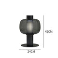 Axyaa LED Glass Table Lamp: Modern Nordic Design for Home Decor & Lighting