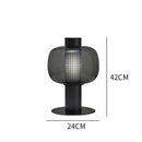 Axyaa LED Glass Table Lamp: Modern Nordic Design for Home Decor & Lighting