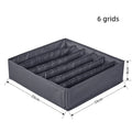 Axyaa Sock Bra Storage Box Organizer For Underwear Home Wardrobe Cabinet