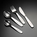 Axyaa Giraffe Pattern Kids Cutlery Set - 304 Stainless Steel - Dishwasher Safe