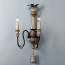 Axyaa Retro Wall Sconce Lamp for Living Room & Bedroom