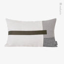 Axyaa Olive Green Stitch Waist Pillow for Living Room Sofa & Winery Decor
