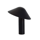 Axyaa Black Mushroom Lamp: Modern Minimalist Nordic Bedside Table Light