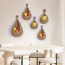 Axyaa Hanging Wall Basket Organizer for Kitchen Garden Storage