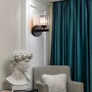 Axyaa Gold Crystal Wall Lamp: Modern Nordic LED Light for Home Decor
