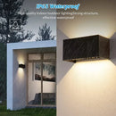Axyaa Outdoor Waterproof LED Wall Lamp 12W24W IP65 Porch Garden Street Lighting