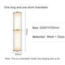 Axyaa Modern Glass LED Suspension Lamp for Restaurants, Bars, Hotels, and Dining Tables
