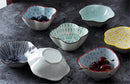 Axya Ceramic Soy Sauce Dish: Small Seasoning Saucer Plate for Butter Snack Sushi
