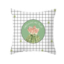 Axyaa Giraffe Pattern Summer Pillowcase for Home Decor - Plant Inspired