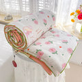 Axyaa Lightweight Double Gauze Quilt: Queen Size Soft Soya Fibre Comforter