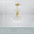 Axyaa Nordic Dandelion Ceiling Lamp: Warm, Creative Home Lighting for Bedroom, Living, Dining Room