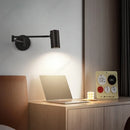 Axyaa Retro LED Swing Arm Wall Lamp Adjustable Telescopic 5W Fixture