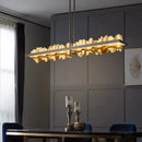 Axyaa Nordic Chandeliers Dining Room Pendant Lights Ceiling Hanging Lamps