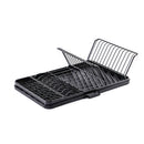 Axyaa Foldable Adjustable Drying Rack for Kitchen Plates, Bowls, Cutlery