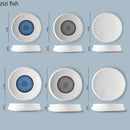 Axya Retro Ceramic Dinner Plate Set - Restaurant Quality Specialty Tableware