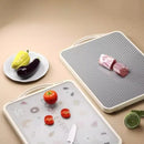 Axyaa Stainless Steel Antibacterial Kitchen Cutting Board