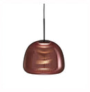 Axyaa Glass LED Pendant Lights: Nordic Industrial Hanging Lights for Kitchen, Bedroom, and Kids' Room