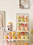 Axyaa Mini Pop Bean Storage Box for Small Action Figures and Dolls