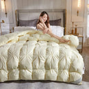 Luxury Axyaa White Goose Down Duvet Core - Warm, Double-Single Size
