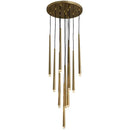 Axyaa Gold Led G9 Pendant Chandelier for Modern Home Decor