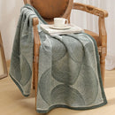 Axyaa Paisley Pattern Throw Blanket - Soft, Cozy, Jacquard Sofa Cover