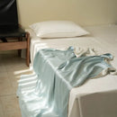 Axyaa Summer Cooling Lyocell Fiber Blanket: Soft, Breathable, Skin-friendly Nap Blanket