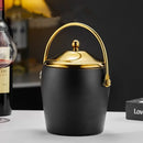 Axya Stainless Steel Ice Bucket & Cube Maker for Parties and Bars