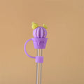 Axyaa Silicone Straw Cap Cover for Tumblers & Water Bottles