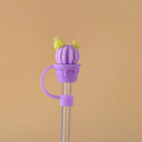 Axyaa Silicone Straw Cap Cover for Tumblers & Water Bottles