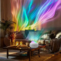 Axyaa Aurora Galaxy Night Light Projector - RGB Water Ripple LED Ambiance