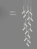 Axyaa Modern LED Pendant Chandelier for Living and Dining Room Decor