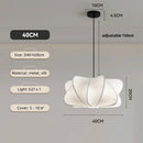 Axyaa Silk E27 LED Pendant Light: Modern Dining & Bedroom Chandelier Droplight
