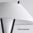 Axyaa Nordic Wind Fabric Floor Lamp with LED Light for Living Room and Bedroom