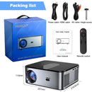 Axyaa 4K Android Projector 32G WiFi Full HD 1080P Auto Focus Keystone Home Theater