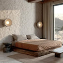 Axyaa Cream Resin Wall Lamp for Living Room and Restaurant Lighting