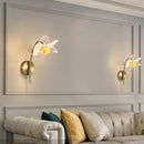 Axyaa Flower LED Wall Lamp - Modern Nordic Bedroom Reading Light