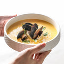 Axyaa Ceramic Steamed Egg Noodle Bowl, Japanese Tableware for High Sense Dining