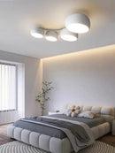 Axyaa Modern LED Chandelier for Simple White Home Lighting
