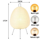 Noguchi Akari Rice Paper Floor Lamp - Axyaa Vintage Standing Light