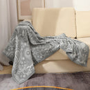 Axyaa Paisley Pattern Throw Blanket - Soft, Cozy, Jacquard Sofa Cover