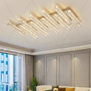 Axyaa Modern Living Room Chandeliers - LED Ceiling Lamp for Indoor Lighting