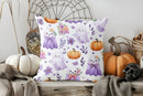 Axyaa Halloween Pillow Cover: Cute Ghosts & Pumpkins for Sofa, Bedroom & Car