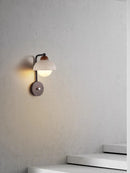 Axyaa Wabi Sabi Wall Light with Built-In Switch for Bedroom, Living Room, Corridor