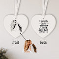 Axyaa Personalized Ceramic Photo Engraved Heartfelt Keepsake Gift